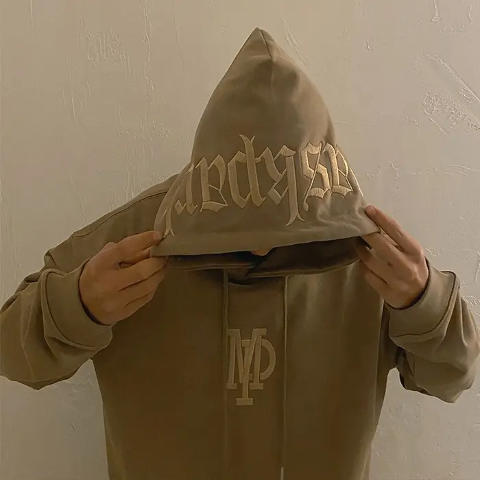 Unisex Cotton Pullover Hoodies Manufacturer Puff Printing Custom Heavyweight hoodie - view 4
