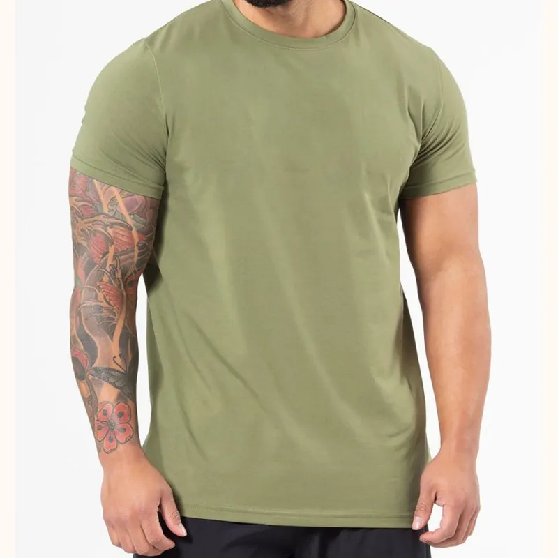 Latest Design Top Quality Bodybuilding Tops Summer Clothing Workout Tee Gym T-shirt - view 5