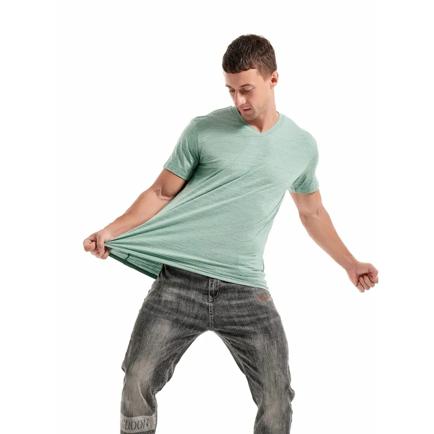 Muscle gym men t shirts quality gym t shirts wholesale Manufactured  - view 3