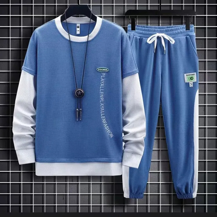 wholesale price streetwear casual wear Training Wear Best Sale Men Track Suit Custom  - view 5