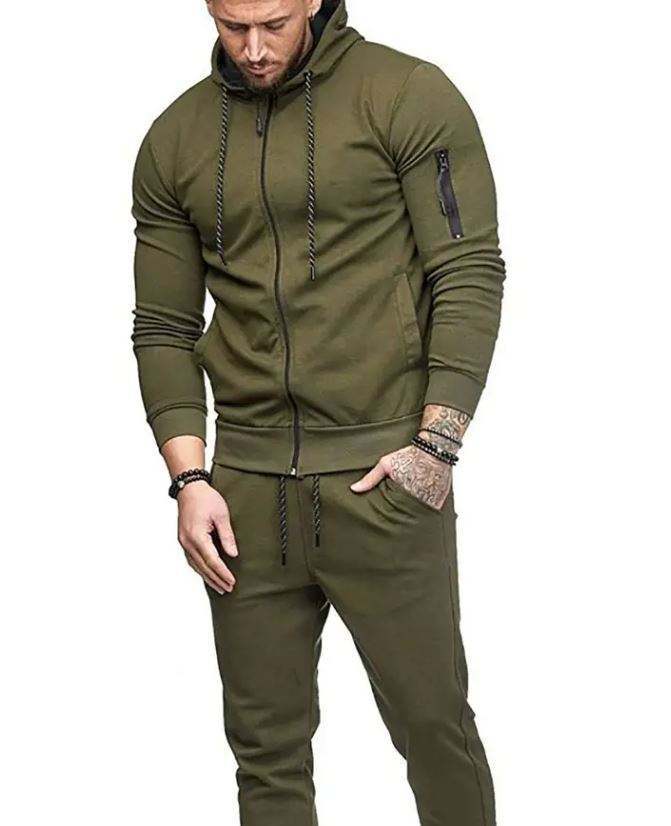 Durable Design Customized Logo Polyester Best Wholesale Men Track Suit - view 3