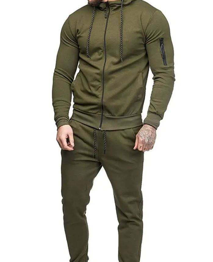 Durable Design Customized Logo Polyester Best Wholesale Men Track Suit - view 4