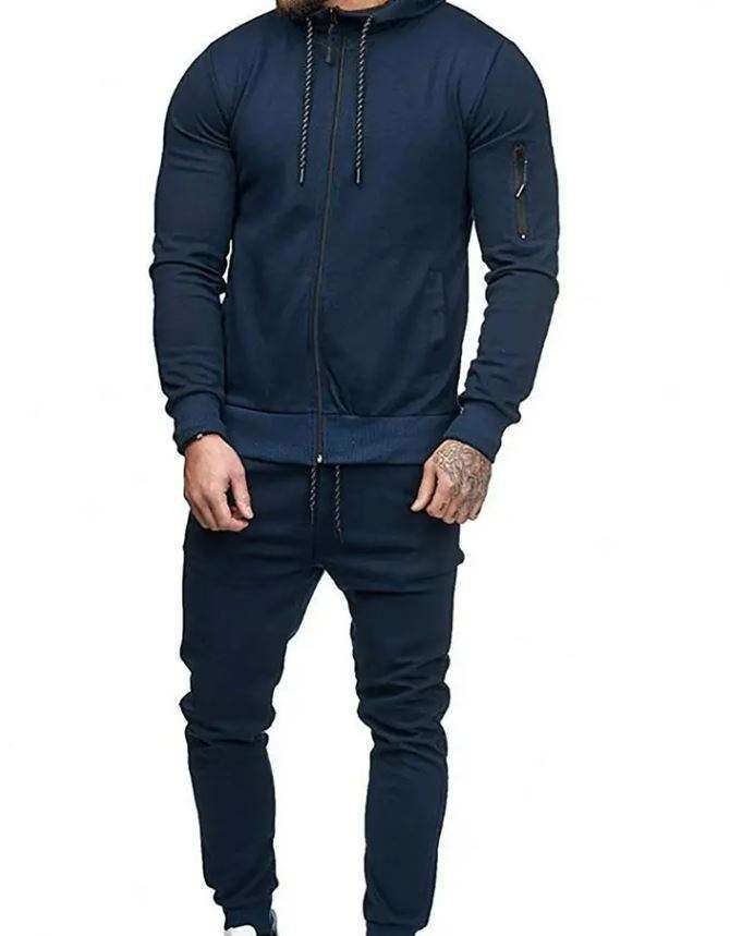 Durable Design Customized Logo Polyester Best Wholesale Men Track Suit - view 5