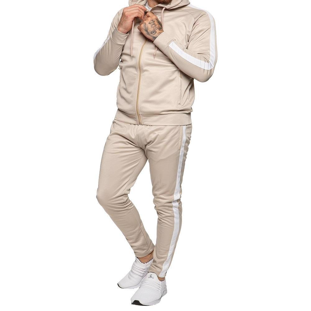Men Track Suits Wholesale Suits Sport Track Suit Training Jogging Sport Wear Men 2 Pieces Set - view 3