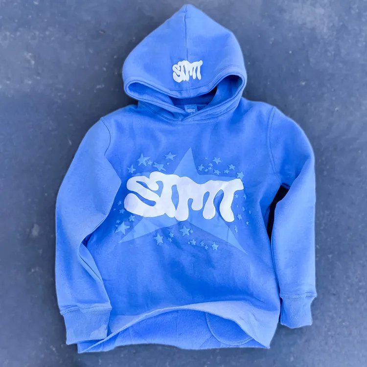 Custom Wholesale 100% Cotton Premium 3D Puff Print Hoodie Custom Logo Puff Printing Hoodie - view 3