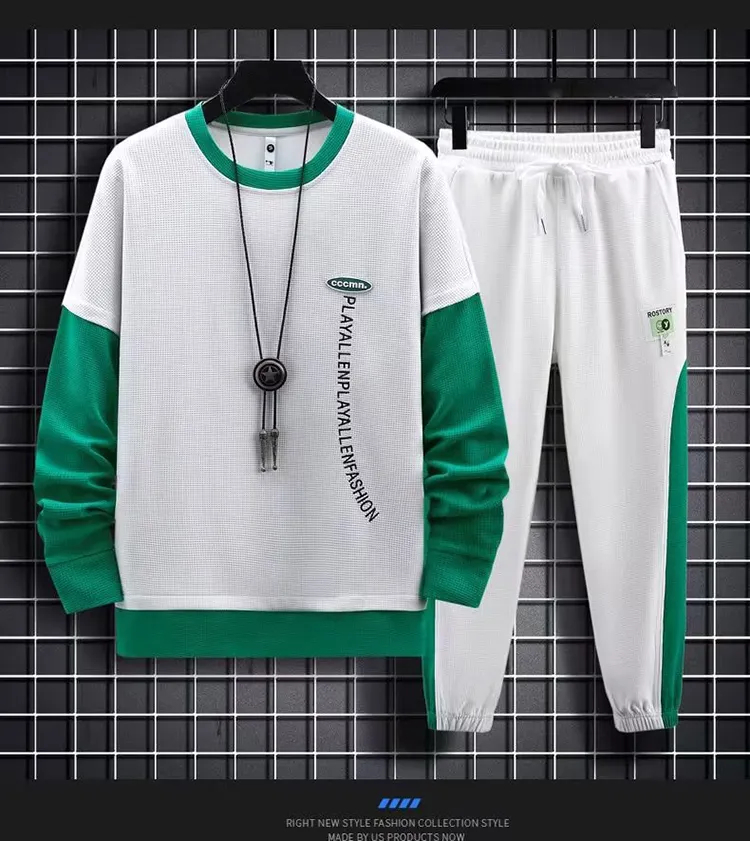 Hot Sale Customized logo Men Track Suits Sports Training Running Suits - view 3