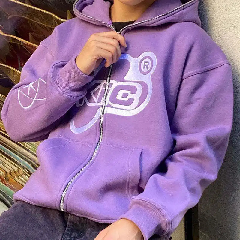 Slim Fit Casual Wear Puff Printing Hoodies Online Available Puff Printing Hoodies For Men - view 4