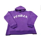 Pullover Plain Bulk Hoodie Manufacturers Heavyweight No String Cotton French Terry Raw Hem hoodie  - view 4