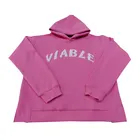 Pullover Plain Bulk Hoodie Manufacturers Heavyweight No String Cotton French Terry Raw Hem hoodie  - view 6