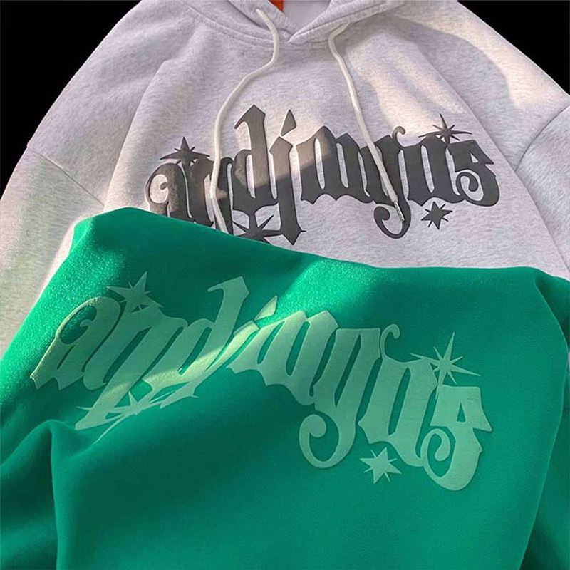 Custom streetwear hip hop 100% cotton heavy weight puff print hoodie pullover hoodie - view 5