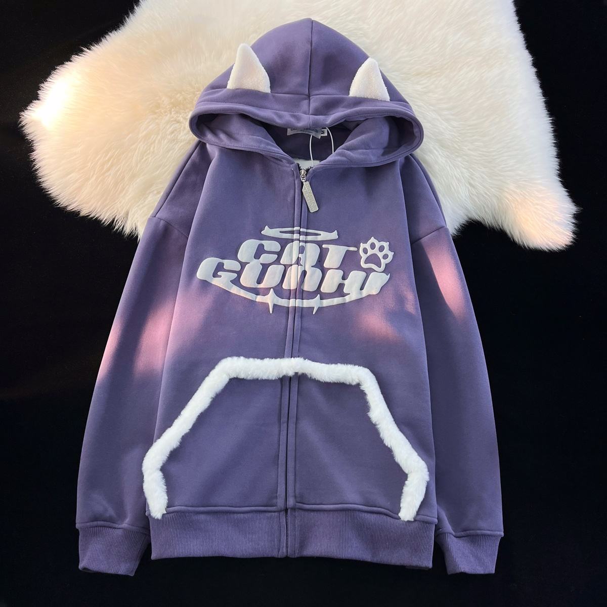 Customized Logo Puff Printed Men Hoodie Sweatshirt Classic Style Pullover Puff Printing men's hoodie