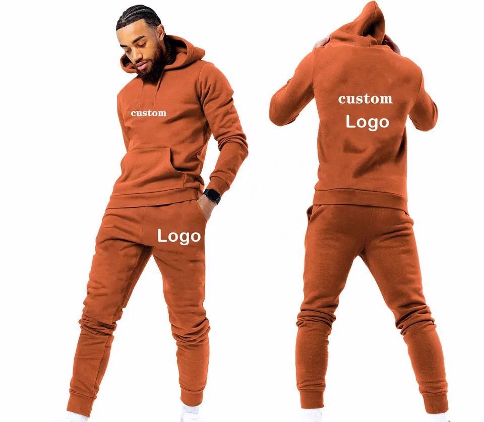 High Quality Custom Winter Waterproof Track Suits Men Two Piece Sport Tracksuit Leather Sweatsuit - view 2