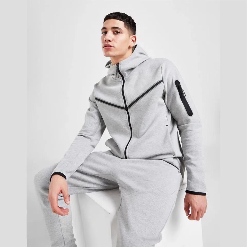 New Design Gym Tracksuit For men Hot Sale Customized Men Sportswear Casual Sweatsuit Winter Running - view 4