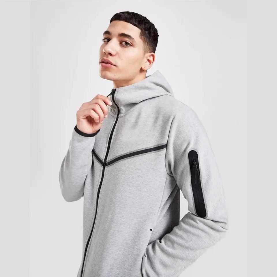 New Design Gym Tracksuit For men Hot Sale Customized Men Sportswear Casual Sweatsuit Winter Running - view 6