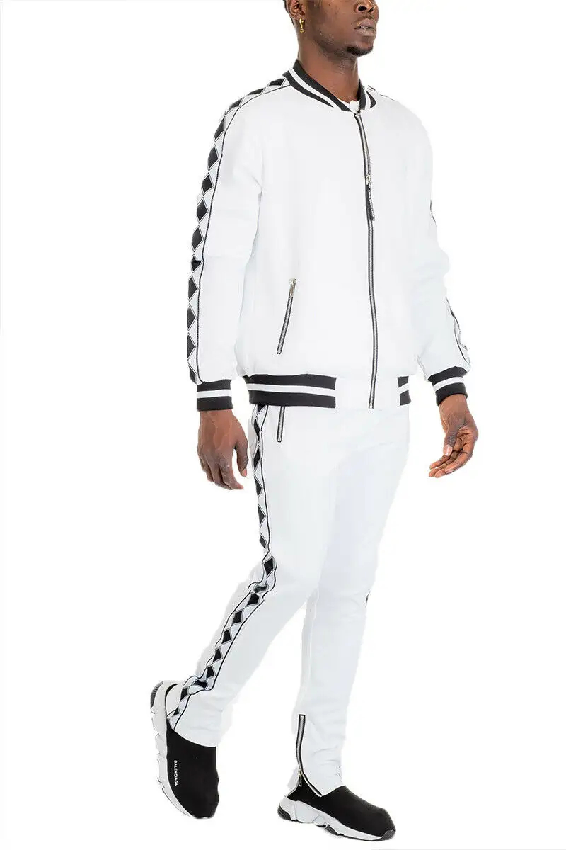 Men Sportswears Gym Fitness Tech Fleece Training Tracksuits Two Piece Set Tracksuit Jogging Suit