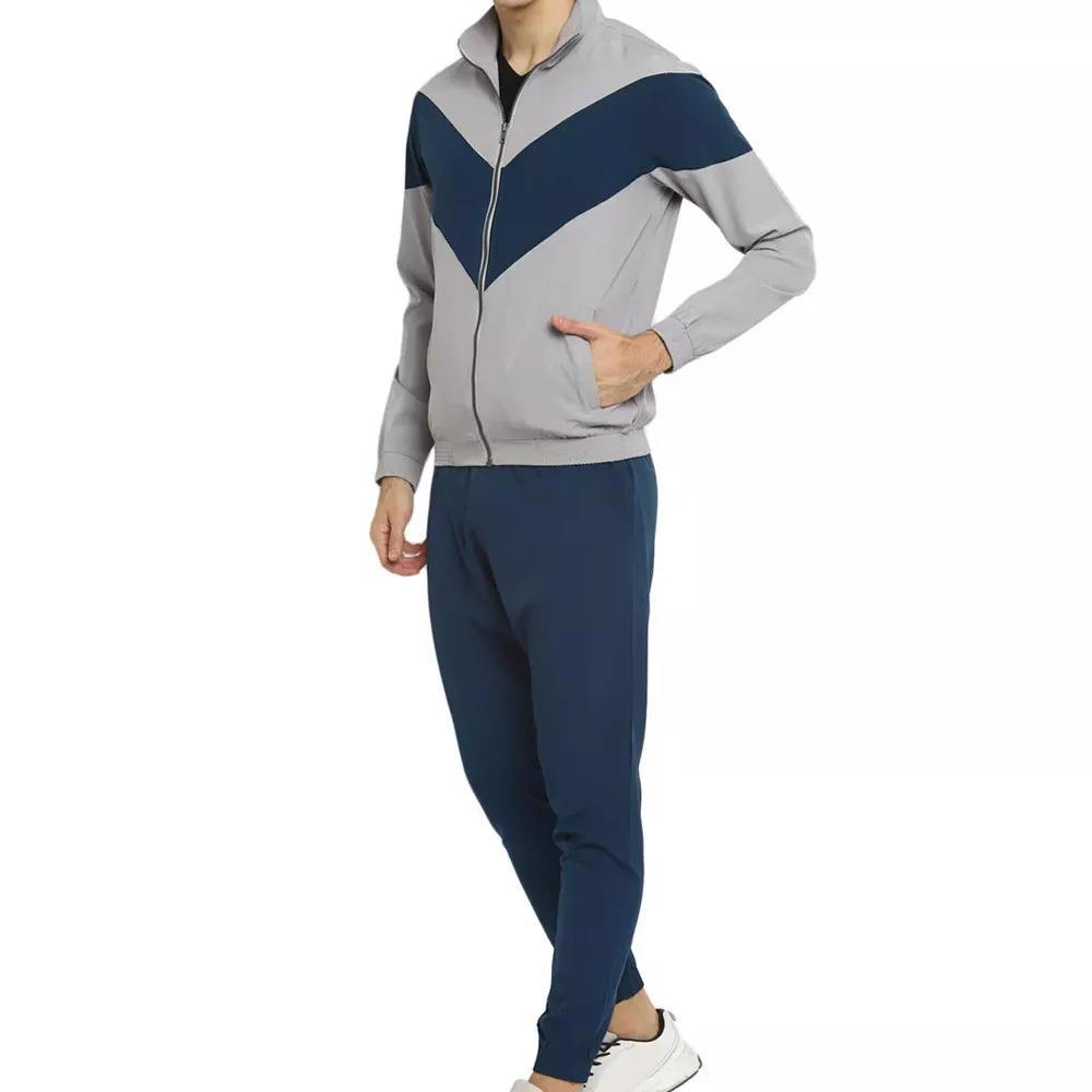 Pakistan factory custom logo men track suits private label jogger sets knit cotton premium - view 3