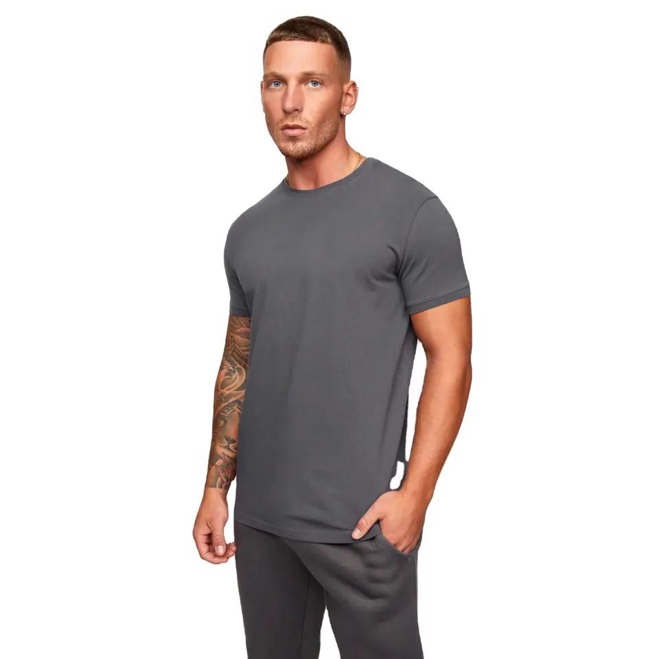 2024 Training Fitness Clothing Muscle Running Workout men Gym wear Sport T Shirts - view 4