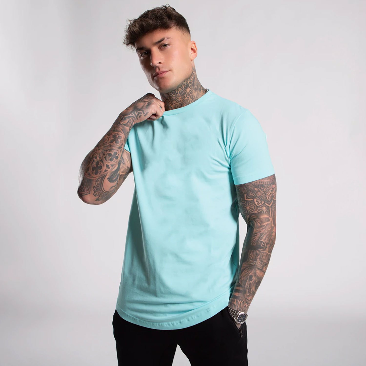 Quality Wholesale Manufacturer Sport Bodybuilding Man T-Shirt Short Sleeve Slim Fit Custom - view 12
