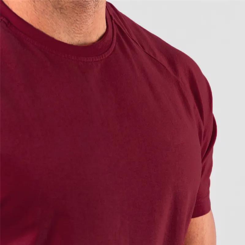 Men High Quality Gym Wear T Shirts Quick Dry Breathable Men Active Wear T Shirts  - view 4
