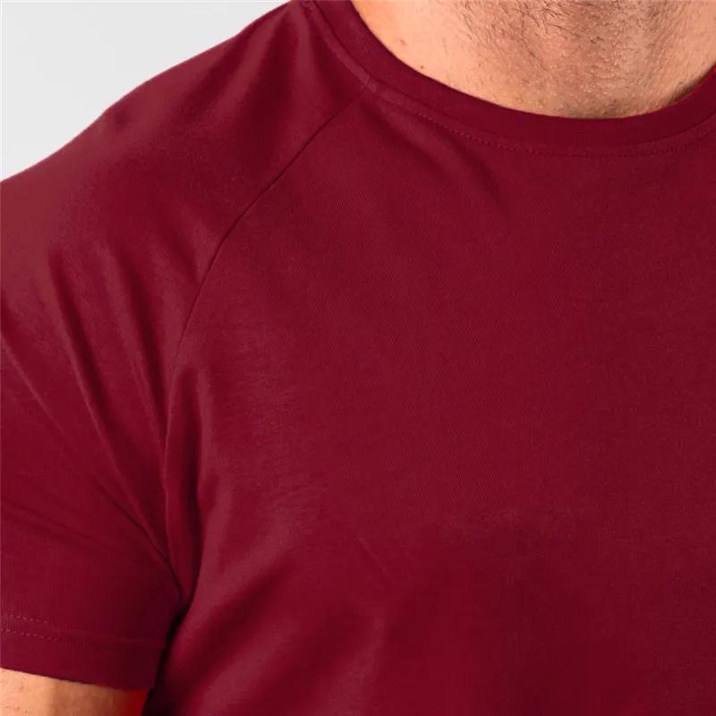 Men High Quality Gym Wear T Shirts Quick Dry Breathable Men Active Wear T Shirts  - view 5