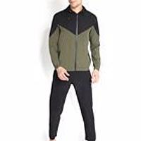 Pakistan Factory Custom Logo Men Track Suits Private Label Jogger Sets Knit Polyester Tracksuit