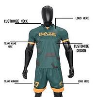 Soccer Jersey Football Kit Thai Quality Custom logo Soccer Jersey Set football players club t-shirt