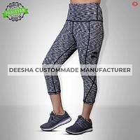 K5 Lifestyle High Wasited Capri Leggings