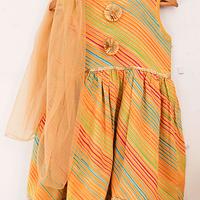 frock with sharara girls 