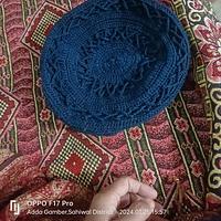 Knit lace women summer hat, cotton lightweight beanie, breathable tam, knit cap
