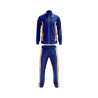 Wholesale Latest Design Two Piece Long Sleeve Tracksuit and Body-Lifter Yoga Plain Tracksuit Set