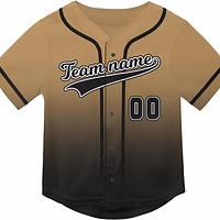 Customized Wholesale Breathable Baseball Uniform New Design High Quality Quick Dry Baseball Jersey
