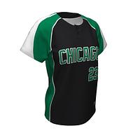 Softball Two Button Jerseys Chicags B2BJ-03