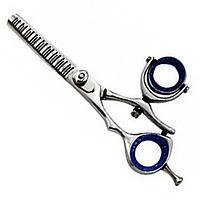  Left Swivel Thumb Matching Shear & Thinner Beauty Stainless steel swivel Thumb 360 rotatable ring 