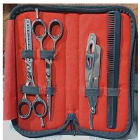 Full Polish Right hand Professional Shear Matt Black Powder coated hairdressers shear scissors