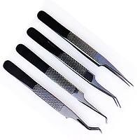 Beauty Eyelash Tweezers Makeup Eye Lashes Tweezer Extension Tools Applicator False Eyelash Tweezers