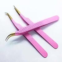 Eyelash Tweezer fiber tip tweezer set lash extensions accessories eyelash tools Tweezers Eye Lash