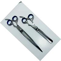 Light weight Professional 6-Inch Hair Scissors Custom Logo Barber Thinning Scissors Hair Cutting 