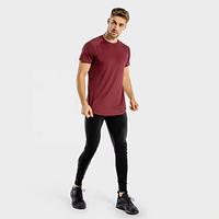 Wholesale US Size Fitness Apparel Men's Gym Sport T Shirts Breathable High Elastic Quick t shirt