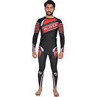 custom rashguard Compression uniforms  Lightweight training set compresseionpant biker bjj rashguard
