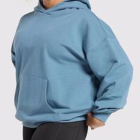 Premium Kangaroo pouch pocket Oversized Drop Shoulder Fleece Hoodies (100% Cotton)