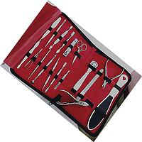Manicure Set Nail Clippers Pedicure Kit 4 Pieces Stainless Steel Acrylic Nail Kits Nail Care Tools 