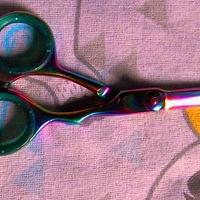 Professional 6-Inch Barber Scissors Thinning Cutting Sharp Tip Custom Logo Stainless Steel 4Cr13 