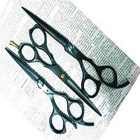 440-C Rockwall HRC steel Sharp tip scissors Fashion design beauty barber Hair brush combs set