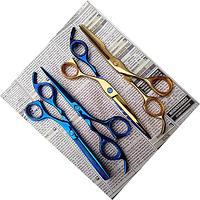 Barber Scissors Thinning Cutting Sharp Tip Custom Logo Stainless Steel 4Cr13 Beauty Professionals