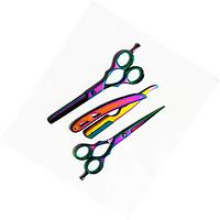Custom Logo Barber Scissors Hair Cutting Scissors Thinning Scissors 2024 Professional Hairdressing 