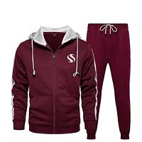 Customised Tracksuit 100% Cotton/Polyester with custom design and logo Unisex Tracksuit 