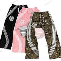 Customized Windbreaker Wide Bottom Pants