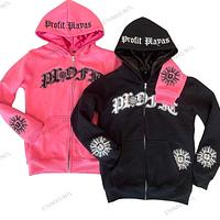 Customized Unisex Screen Embroidery Cotton Fleece Hoodies