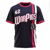Custom sports sublimation t shirt for sports club with customize design and sublimation printing