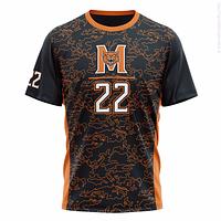 Custom sports sublimation t shirt for sports club with customize design and sublimation printing